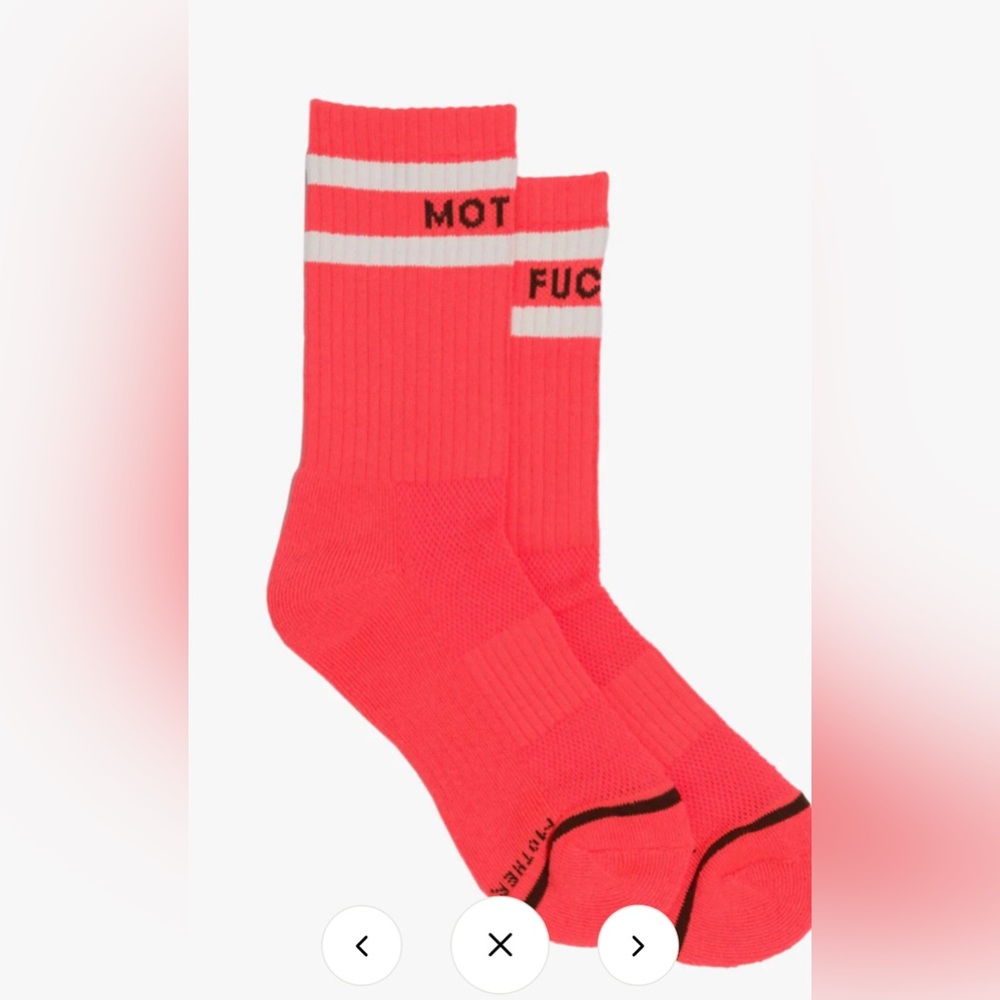 Vibrant Pink Socks